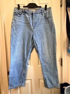 Everlane 90’s Cheeky Straight Jeans 33 Crop (Ankle Length)